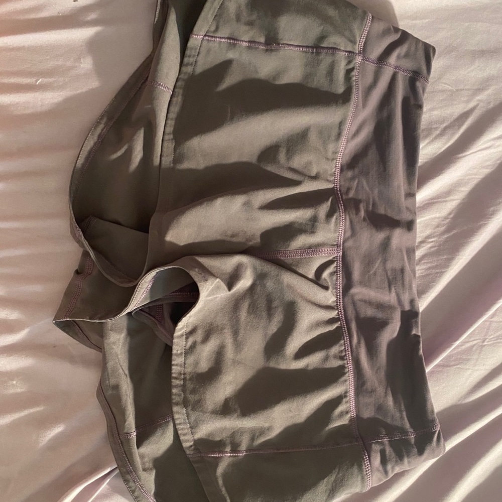 purple speed up shorts